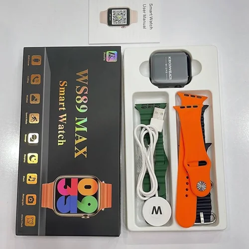 ساعت هوشمند WS89 MAX+ (3 بند ) + ارسال رایگان