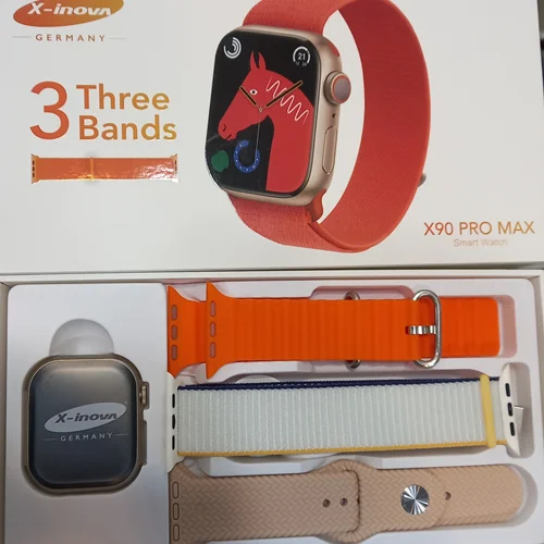 ساعت هوشمند X90 PRO MAX + (3بند )