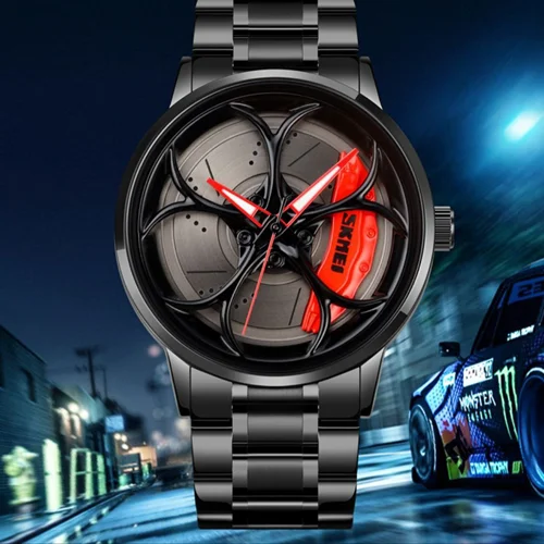 ساعت مچی بند فلزی مردانه اسکیمی SKMEI